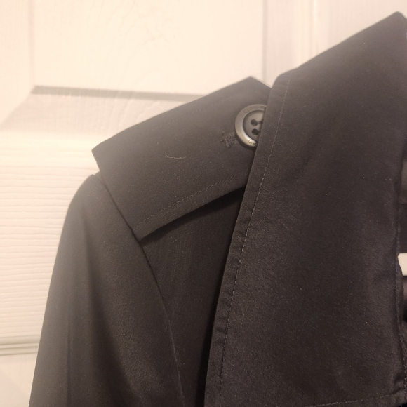 Calvin Klein Black Women's Trench Coat - Picture 4 of 5